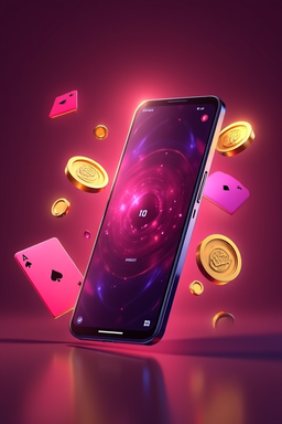 Smartphone showing Wageon casino app