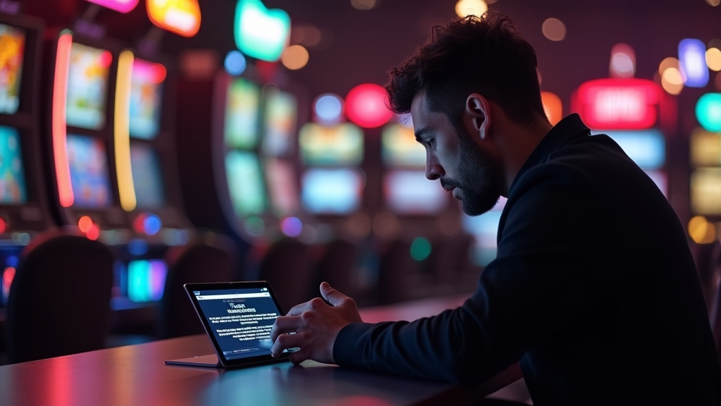 Android phone showing an installation error in a casino-themed setting